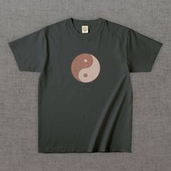 和柄Tシャツ　小紋 霰 -彩・円-