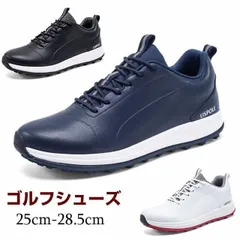 ★ゴルフシューズ メンズ スパイクレス スニーカー ランニング ダイヤル式 ソフトスパイク 練習場 軽量 アウトドア 通気 防水 大きいサイズ 紳士 通勤 通学