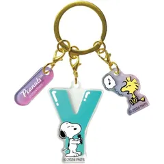 【新品】スヌーピー イニシャル3連アクリルKH(Y) キーホルダー SNOOPY PEANUTS キャラクターのサムネイル