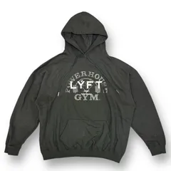 LÝFT × Power House Gym Vintage Zip-Up Sweat Hoodie - Ivory