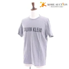 ■ カルバンクライン Tシャツ 半袖 トップス 丸首 ロゴ メンズ レディース M グレー タグ付き 新品 未使用