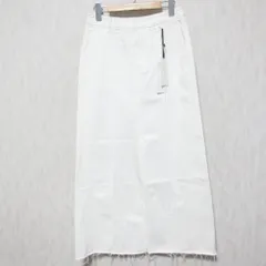 未使用 24SS Grace Class グレースクラス グレースコンチネンタル デニムタイトロングスカート 0224221074 38 ホワイト レディース 古着 中古 USEDのサムネイル