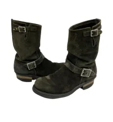 REDWINGエンジニア ネイビーラフアウト　beams別注　9/ハーフ 2025年最新】Yahoo!オークション -redwing beamsの中古品・新品
