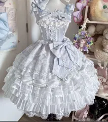 ドレス風ロリータワンピース！お出かけも女子会も華やかに魅了??