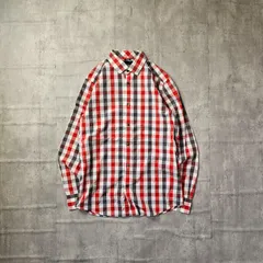『 GAP / ギャップ 』 チェックシャツ ( Mサイズ ) レッド色