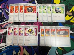 ポケモンカードゲーム　ヒスイのヘビーボール　レスキューキャリー　ハイパーボール　こだわりベルト　16枚セット　140/172　142/172　375/414　145/172　s12a  sl グッズ