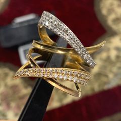 K18 pt900 ダイヤモンド リング 8.3g 約18号 0.89ct - メルカリ