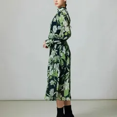 Sov. /フラワーシフォンプリーツワンピースのサムネイル