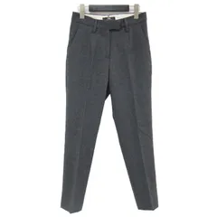 PT01 ピーティーゼロウーノ パンツ ボトムス ズボン グレー 38(M) スラックス テーパード クロップド丈 センタープレス ウール おしゃれ シンプル 無地のサムネイル