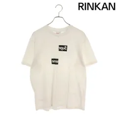 シュプリーム ×コムデギャルソンシャツ COMME des GARCONS SHIRT 18AW Split Box Logo Tee  スプリットボックスロゴTシャツ メンズ M - メルカリ