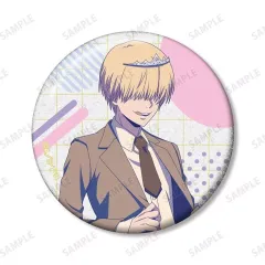 【中古】バッジ・ピンズ ベルフェゴール(バストアップ) 「家庭教師ヒットマンREBORN! 描き下ろし レトロポップver. トレーディンググリッター缶バッジ」