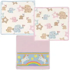 【匿名配送】新品未使用　フェイラー　FEILER　タオルハンカチ　25cm×25cm　タラ　TARA　フィンジャ　FINJA　【 1枚をお選びください】プレゼント　ホワイトデー　誕生日　ミニタオル　ユニコーン　ベビー　出産祝い　内祝い　クリスマス　お年玉