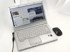 送料無料 新品マウス付き14型 中古ノートパソコン Panasonic CF-LX4EDKCS 中古良品 第5世代i5 マルチDVD 無線 Bluetooth Windows11 Office