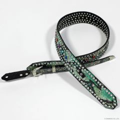 [新品] 肩紐屋 猫屋半兵衛　KRKRP-MINT GREEN ギターストラップ