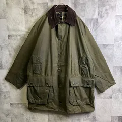 ワックスジャケット極美品◎英国製 90s バブアー BEDALE WAXJKT 42