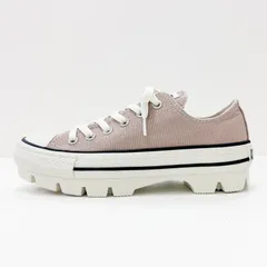 【新品】CONVERSE ALL STAR CHUNK OX コンバース　オールスター　チャンク　レディース　スニーカー　厚底　ベージュ