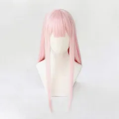 耐熱コスプレウィッグ ゼロツー Code：002 ハロウィン パーティー 変装