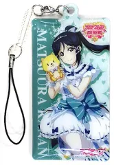 【中古】ストラップ(キャラクター) 松浦果南 記念クリーナーストラップ 「ラブライブ!サンシャイン!!」 スクフェス感謝祭2019グッズ