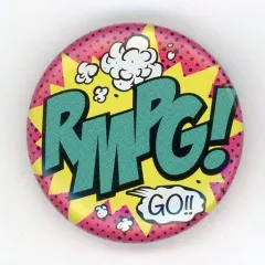 【中古】バッジ・ピンズ(男性) THE RAMPAGE(RMPG!/文字：緑) 缶バッジ 「THE RAMPAGE LIVE TOUR 2017-2018 “GO ON THE RAMPAGE”」 再追加グッズ