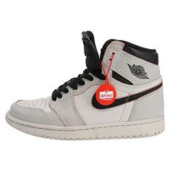 NIKE SB (ナイキエスビー) AIR JORDAN 1 RETRO HIGH OG エアジョーダン レトロ ハイカットスニーカー グレー US5/23.5cm CD6678-006