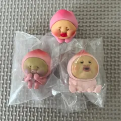 【５個セット】　こびとづかん　おすわりマスコット1 おすわりマスコット2 カクレモモジリ　シークレット カクレケダマ　フィギュア　マスコット　小人図鑑　こびと図鑑　こびとずかん　おもちゃ　カプセルトイ　ガチャガチャ　ガチャ　ガシャポン　ストラップ　キーホルダー