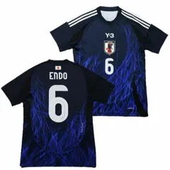 24-25 Y-3 サッカー日本代表ユニフォーム ホーム （3番 谷口彰悟）（5番 守田英正）（6番 遠藤 航）（7番 三笘 薫）（8番 南野拓実）（10番