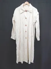 ◇ ⊇ select MOCA セレクト モカ コットン 2WAY 長袖 ロング コート サイズF オートミール系 レディース E  【1506250001082】のサムネイル