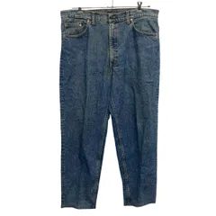 Levi's 550 デニムパンツ W38 インディゴブルー リーバイス ジップアップ アメリカ製 ビッグサイズ ジーンズ 2509-553