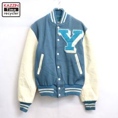 BUTWIN スタジャン ジャケット 36 ネイビー/グレー - メルカリ