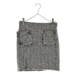 JUNYA WATANABE COMME des GARCONS (ジュンヤワタナベ コムデギャルソン) 12AW 2ポケット ツイード ショートスカート ブラック/ホワイト JJ‐S043 AD2012 レディースのサムネイル