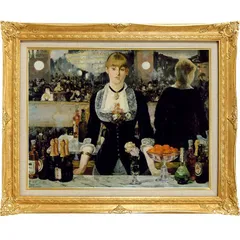 エドュアール・マネ「シャボン玉を吹く少年」 【フレームサイズ