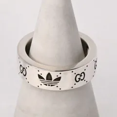 未使用に近い‼️adidas x Gucci リング【付属品 完備】 楽天市場】【中古】GUCCI × adidas グッチ アディダス リング エン