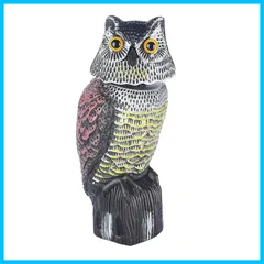 D300-27 極上彫刻品 2匹 フクロウ 梟 トルマリン原石 置物 天然石