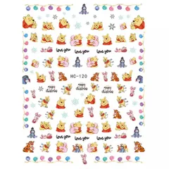 プーさん♡3Dネイルシール♡セルフネイル♡ネイルシール♡ジェルネイル