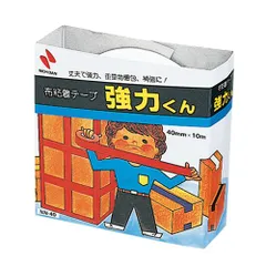 ニチバン 布テープ強力くん ＮＮ－４０ 白 NN-40 ｼﾛのサムネイル