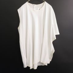 マルタンマルジェラ】ホワイト 半袖 クルーネック カットソー size38 