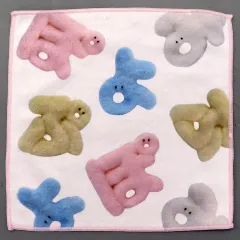 【中古】タオル・手ぬぐい ひらがなのぬいぐるみ ハンドタオル 「タイトーくじ 求心フレンズ」 E賞