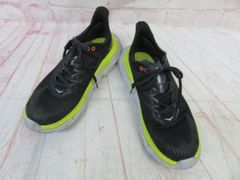 【中古】HOKA ONE ONE ﾎｶｵﾈｵﾈ ｽﾆｰｶｰ CLIFTON EDGE F27220E ﾌﾞﾗｯｸ 26.5cm 991803834