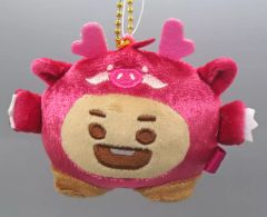 [중고]키링 SHOOKY(슈가) Little Friends 컬러 드래곤 마스코트 퍼플 [BT21]