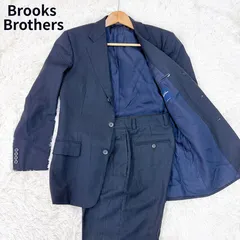 ✨極美品✨ブルックスブラザーズ　セットアップ　スーツ　スリーピース　ネイビー 2025年最新】brooks brothers スーツの人気アイテム - メルカリ