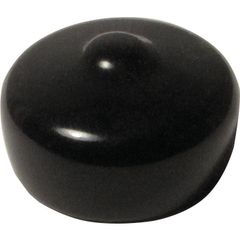 ダストカバー Dust Cover - Rubber covering for Potentiometers, black, 16mm