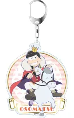 【中古】キーホルダー・マスコット(キャラクター) おそ松 KING松ver. デカキーホルダー 「おそ松さん」