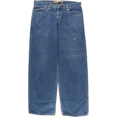 古着 00年代 リーバイス Levi's SILVER TAB シルバータブ LOW LOOSE テーパードデニムパンツ メンズw37相当/evb009130