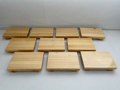 新品🌟　寿司下駄　木曽ひのき　ヒノキ　寿司　10個セット