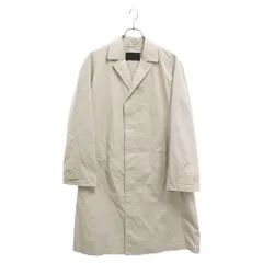 PRADA (プラダ) 23SS コットンブレンドオーバーコート ベルテッドコート シングルブレスト SGC21412NS ベージュのサムネイル