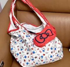 ハローキティ ショッピングバッグ キーホルダー セット