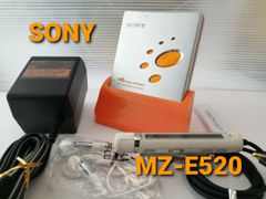 ソニー　MDウォークマン　MZ-E520　オレンジ　③