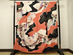 平和屋着物○本場大島紬 7マルキ 枝花文 正絹 逸品 CAAU1729yc - メルカリ 