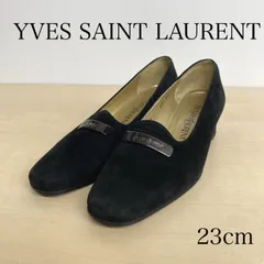 【大得価，高品質】 YVES SAINT LAURENT◆パンプス/35/KHK