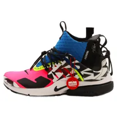 NIKE (ナイキ) ×ACRONYM AIR PRESTO MID AH7832-600 アクロニウム エアプレスト ミッドカットスニーカー US9/27cm マルチ